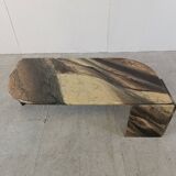 Vintage marble coffee table, 1970s