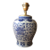 Pied de lampe en porcelaine