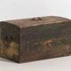 Small antique chest in green tones (c.1920) #78