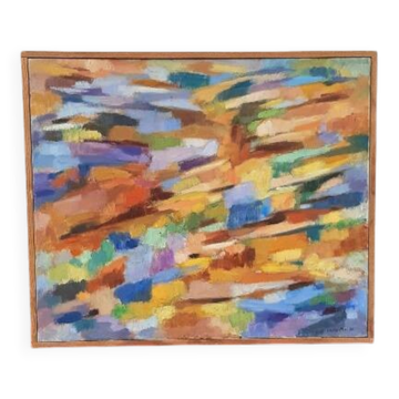 Laure Placide 1917-2014 – Paysage de Provence, Ménerbes, août 1961