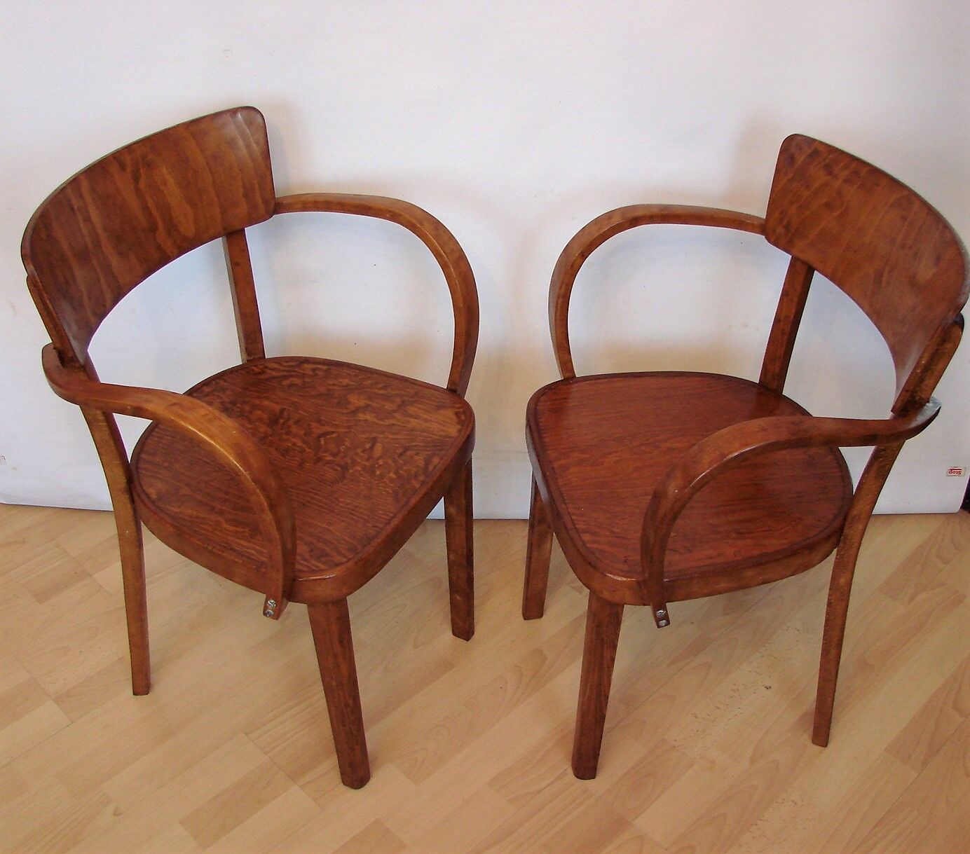Pair of armchairs, 1940s