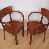 Pair of armchairs, 1940s