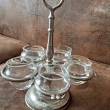 Glass tealight holder