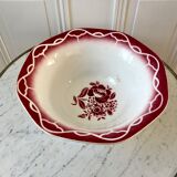 Salad bowl Digoin Sarreguemines model Odette