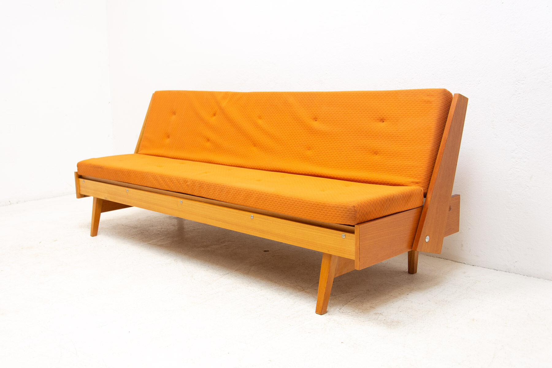 Mid century folding sofabed, 1960´s, Czechoslovakia