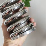 Steel "spring" pen holder pot – 1970s design