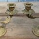 Bougeoirs en laiton
