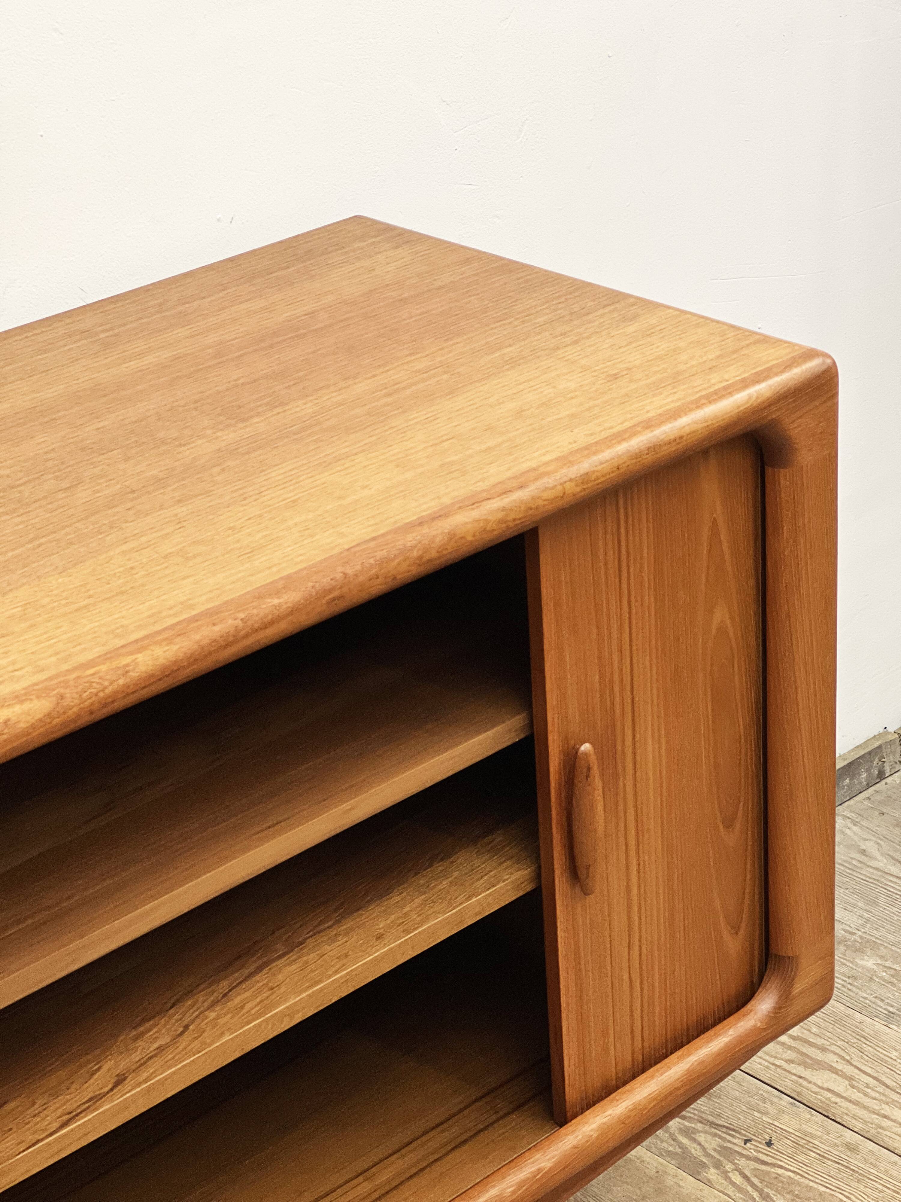 Danish Mid-Century Modern Sideboard in Teak with Tambour Doors by Dyrlund, Denmark