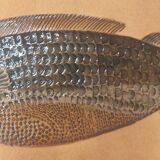 Ceramic fish dish signed R. Capron