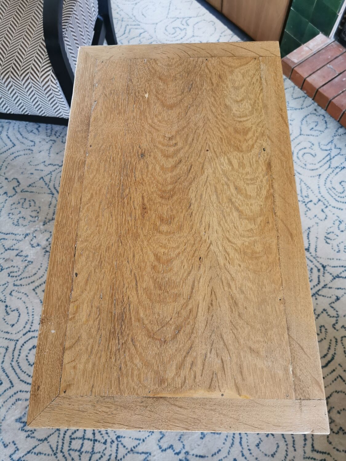 Art Deco pedestal table revamped