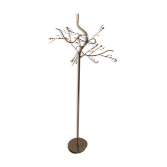 Tree-shaped halogen floor lamp