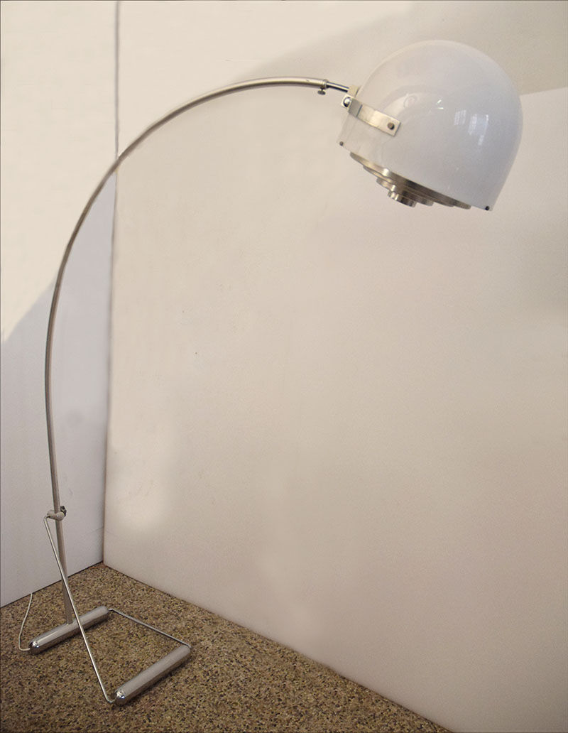 Arc floor lamp 1970's Italy