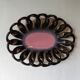 Handcrafted ceramic fruit bowl, vintage, contemporary design, 20th century
