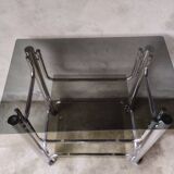3-tier chrome serving trolley