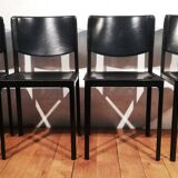 Set of 4 Matteo Grassi dining room chairs