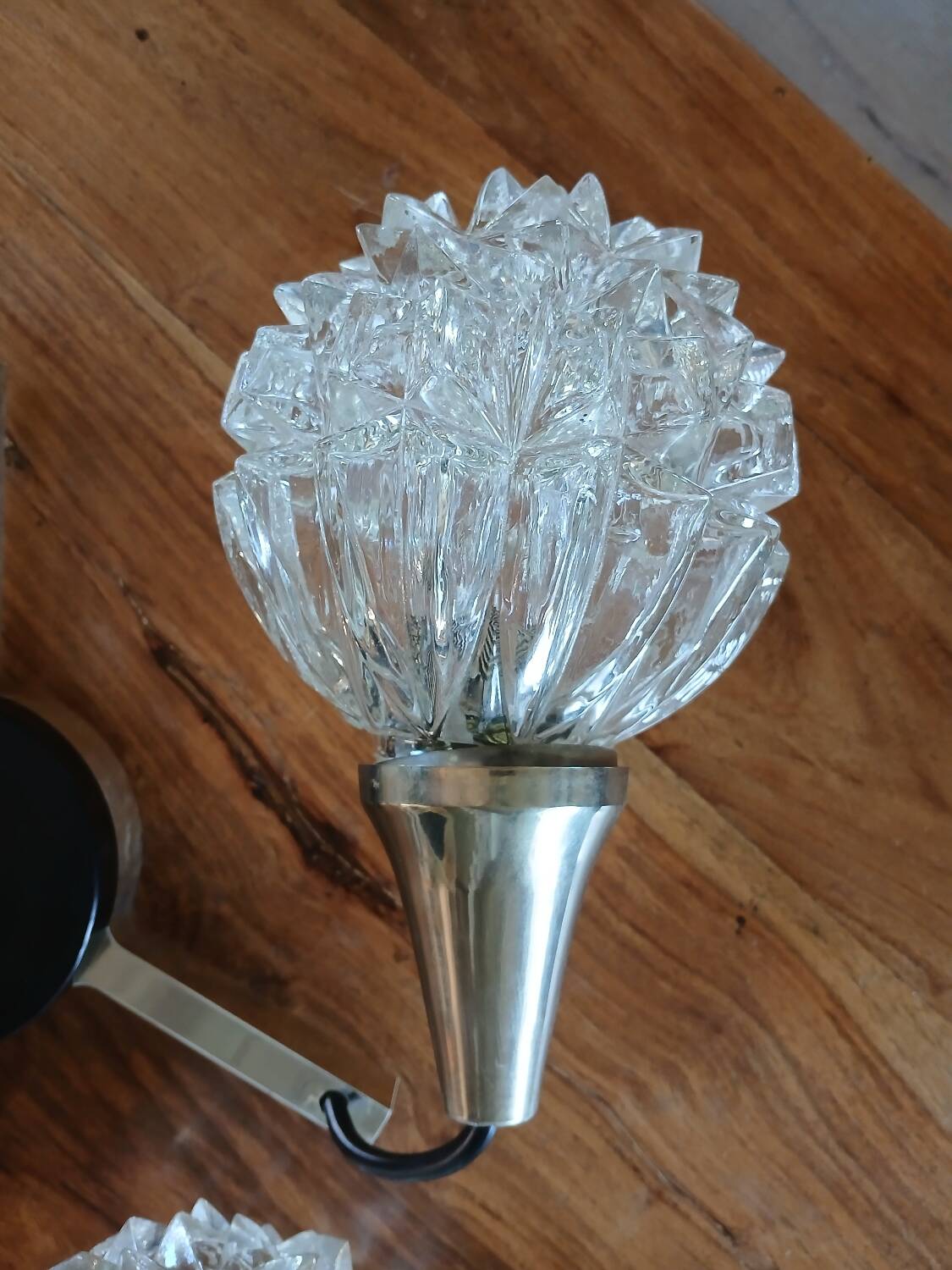 Chandelier, vintage waterfall suspension