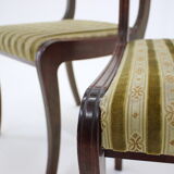 Set of four art deco dining chairs, 1940