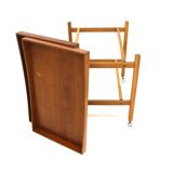 Teak rolling trolley, Sweden, IKEA Möbel, 1960