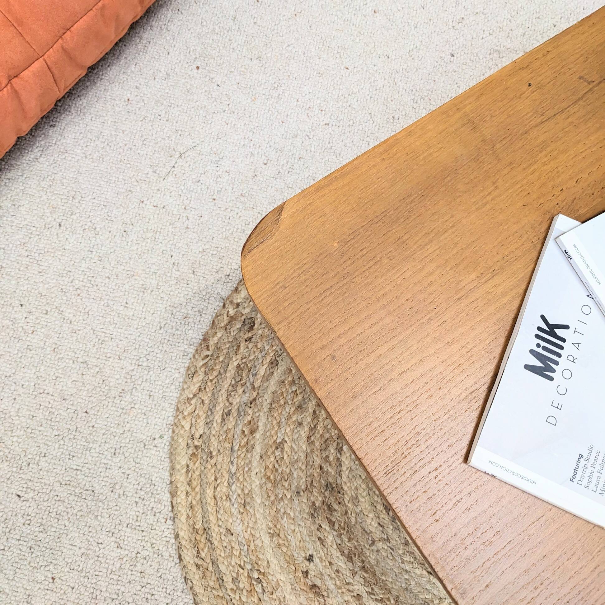 Vintage oak coffee table