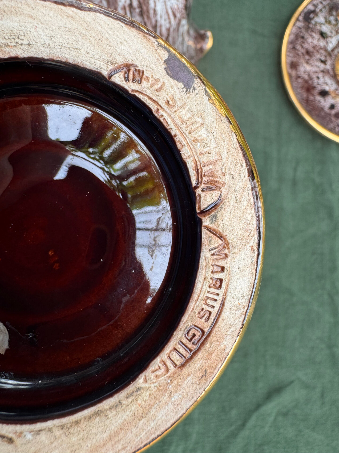 Coffee/dessert service Marius Giuge Vallauris