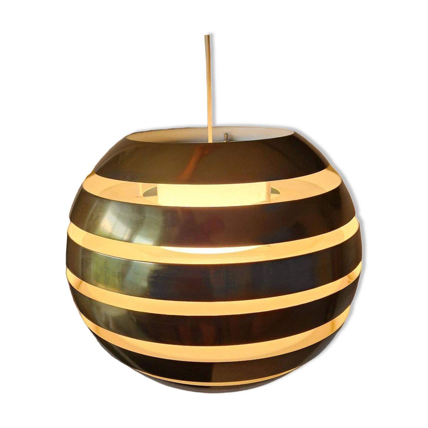 Grande suspension "El Monde" de Carl Thore pour Granhaga, Suède 1960