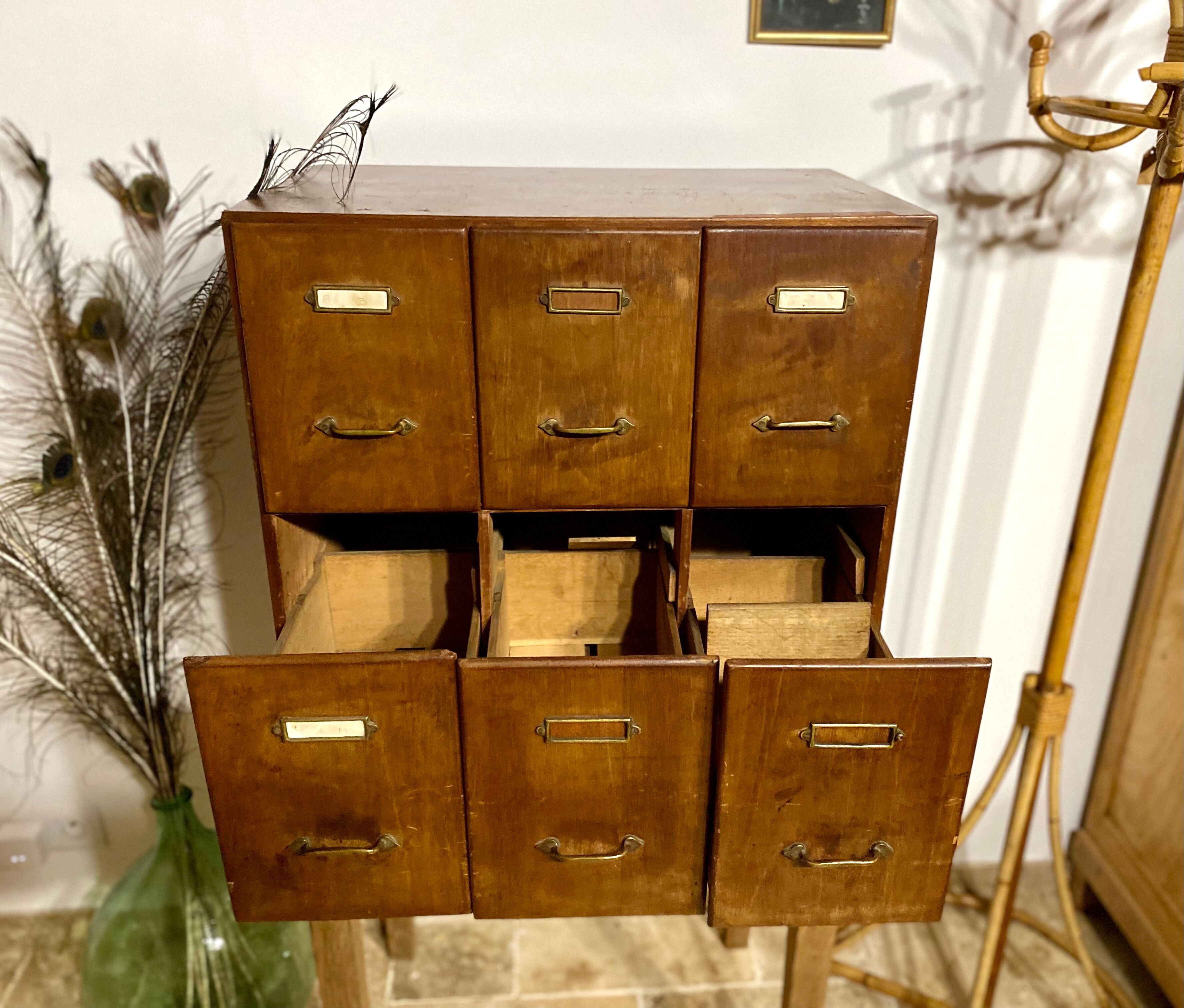 Meuble de métier 6 tiroirs
