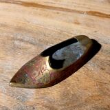 Oriental brass ashtray - vintage