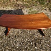 Table basse en teck danoise, Johannes Andersen pour CFC Silkeborg, Circa 60's