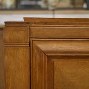 Oak Art Deco buffet from the 1940s.