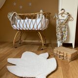 Rattan cradle