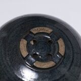 Earthenware cup with pierced base, françois jarlov, 1990s