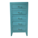 Chiffonnier commode revisité en Menthe Douce de chez Ressources