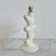 Matte white ceramic lamp 1960