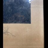 Engraving of a woman.