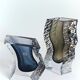 Alessandro Mandruzzato Murano Glass Vases, Hand-Blown, Italy, 1970s