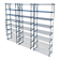 Set of 3 Rigidex iron storage locker shelves 1950s