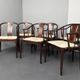 Set of 6 armchairs, “Chinese Chair” model FH 4283, designed by Hans J. Wegner for Fritz Hansen, Denmark, 1979