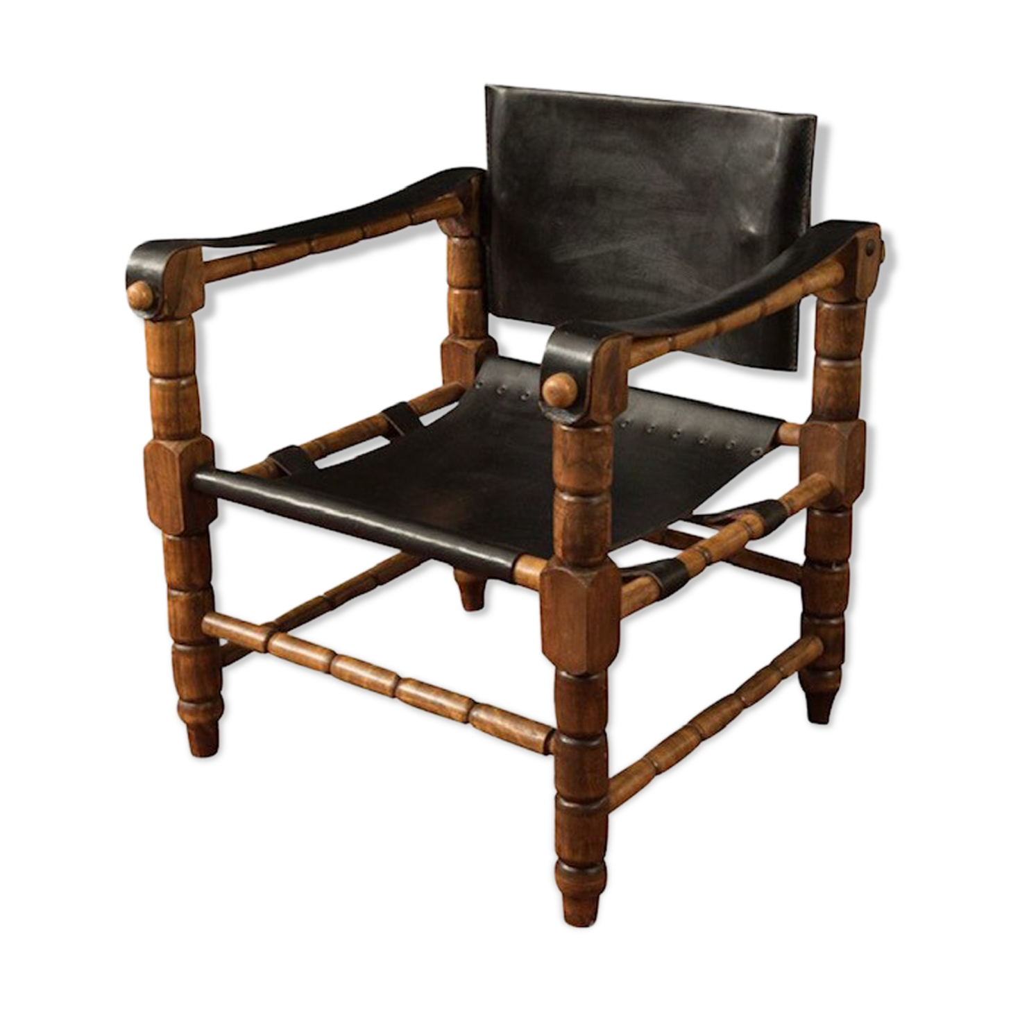 Vintage armchair safari 1960