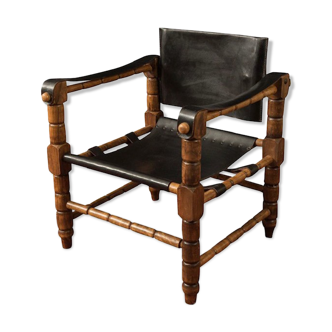 Fauteuil vintage Safari 1960