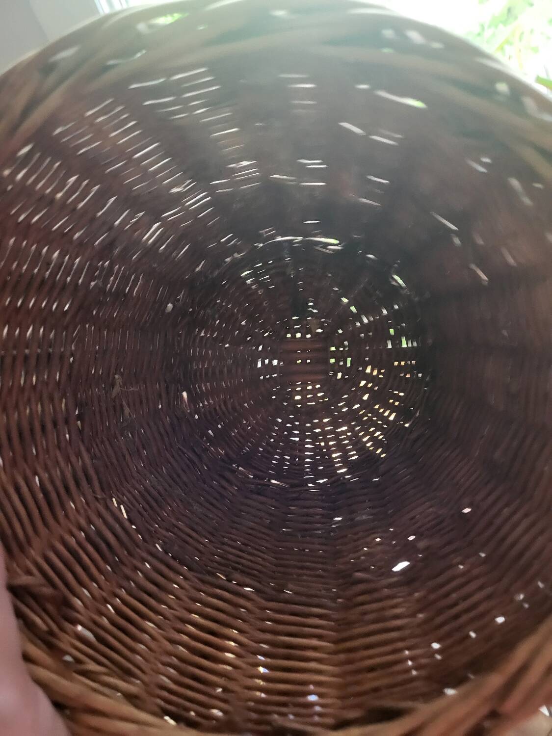 Vintage trash basket