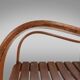 Art Deco wooden armchair 1930