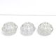 Set of vases pique flowers in glass
