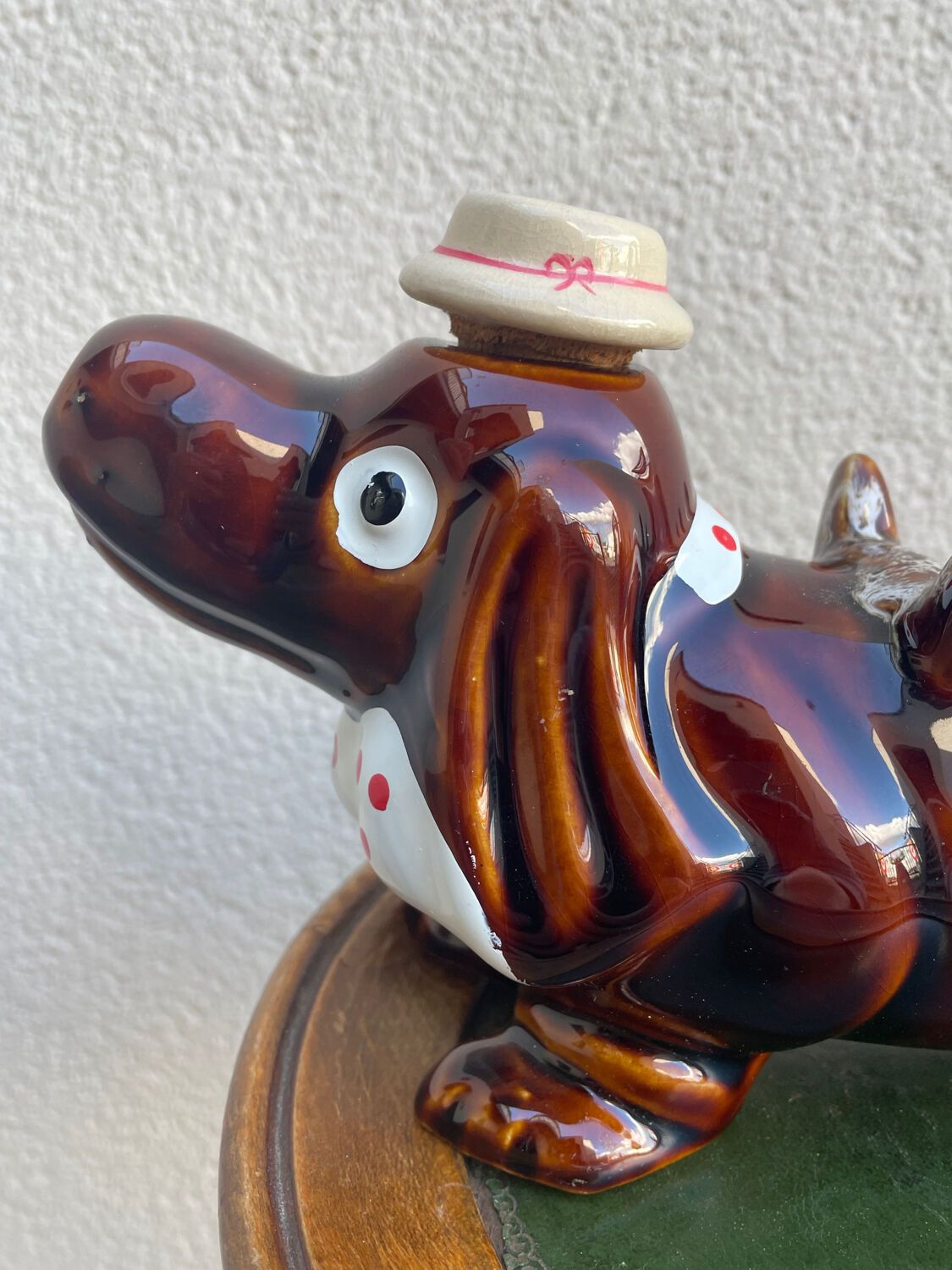 Vintage Dachshund decanter
