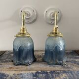 Pair of Art Deco wall lights