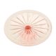 Art Deco Pink Cake Dish Rosaline Depression Glass Verrerie Scailmont