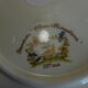 DECORATIVE PLATE FAIENCE MARTRES TOLOSANE MOUSTIERS