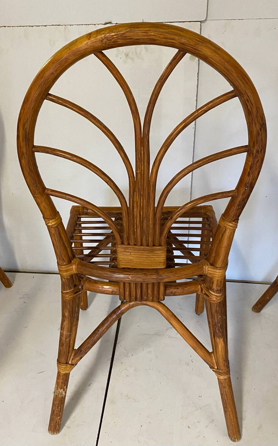 60s bamboo chairs