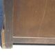 4-drawer chest of drawers, gold ribbon and peacock handles