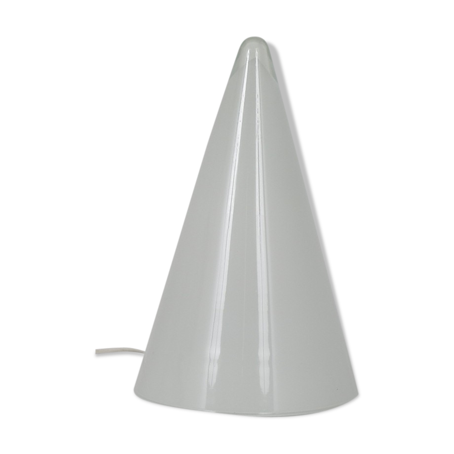 “Teepee” glass table lamp for SCE, France 1990