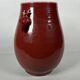 Large red porcelain vase "Ox Blood" - China Qing. 19th century